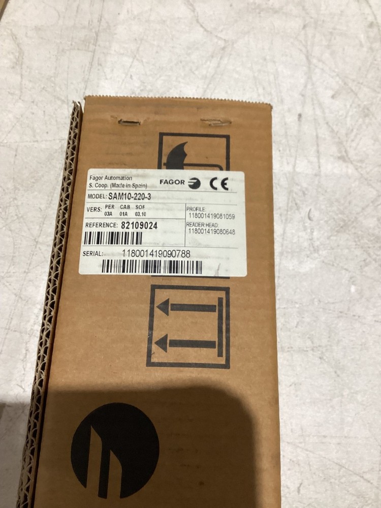 FAGOR SAM10-220-3 LINEAR ENCODER SCALE 220MM 3M CABLE NEW