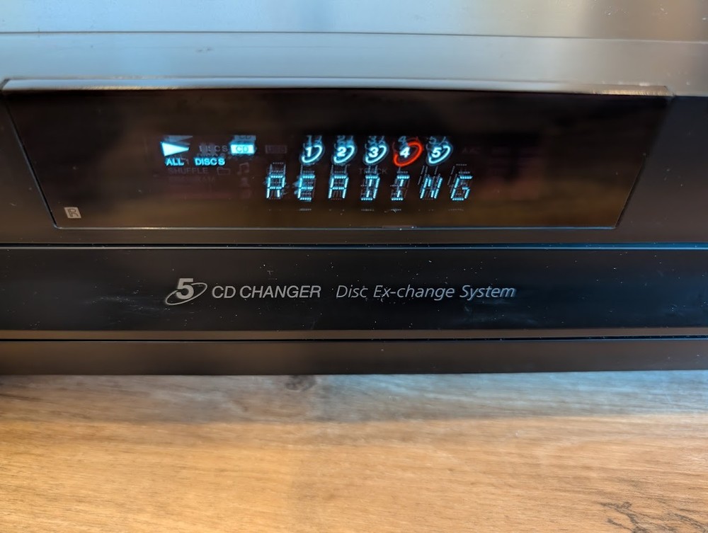 Sony CDP-CE500 5-Disc CD Changer Player USB - No Remote - Tested