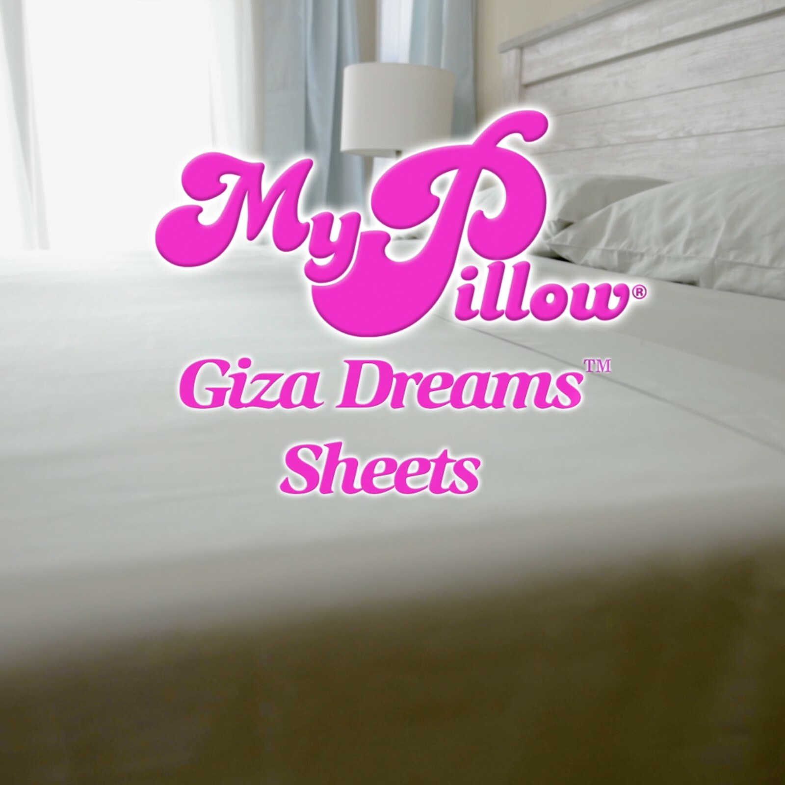New My Pillow Bed Sheet Set 100% Certified Giza Egyptian Long Staple Cotton
