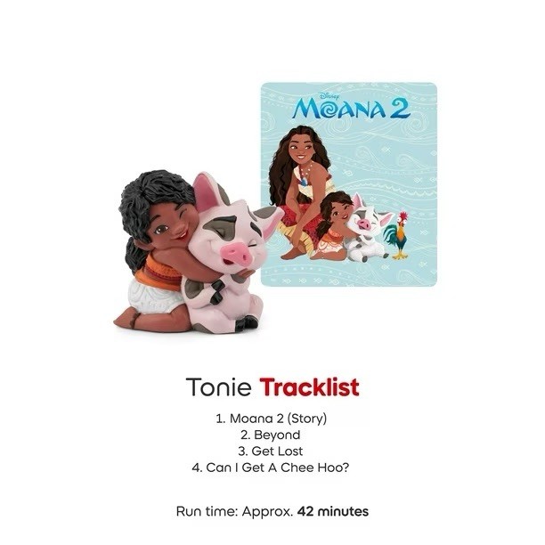 Tonies Disney Toniebox 2 Bundle-Red With 6 Tonies Characters-Brand New Sealed