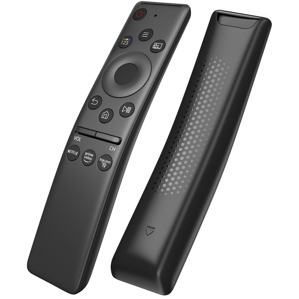 2 Pack Replacement for Samsung Smart TV Remote Control, Universal Black