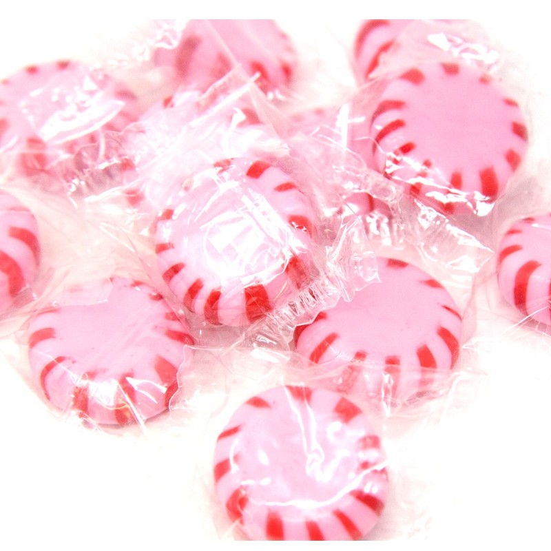 Cinnamon Starlight Mints Bulk Wrapped Candy 2 Lbs. Starlite Mints Menta