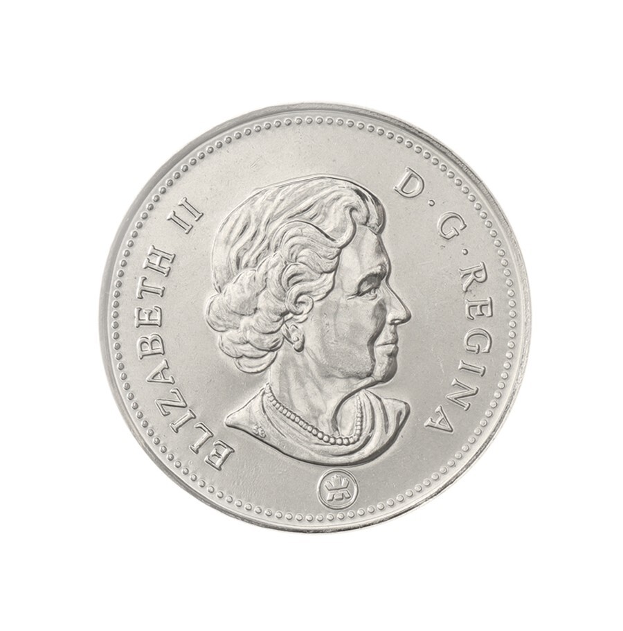 Canada 25 Cents, 2012, KM #493, Mint