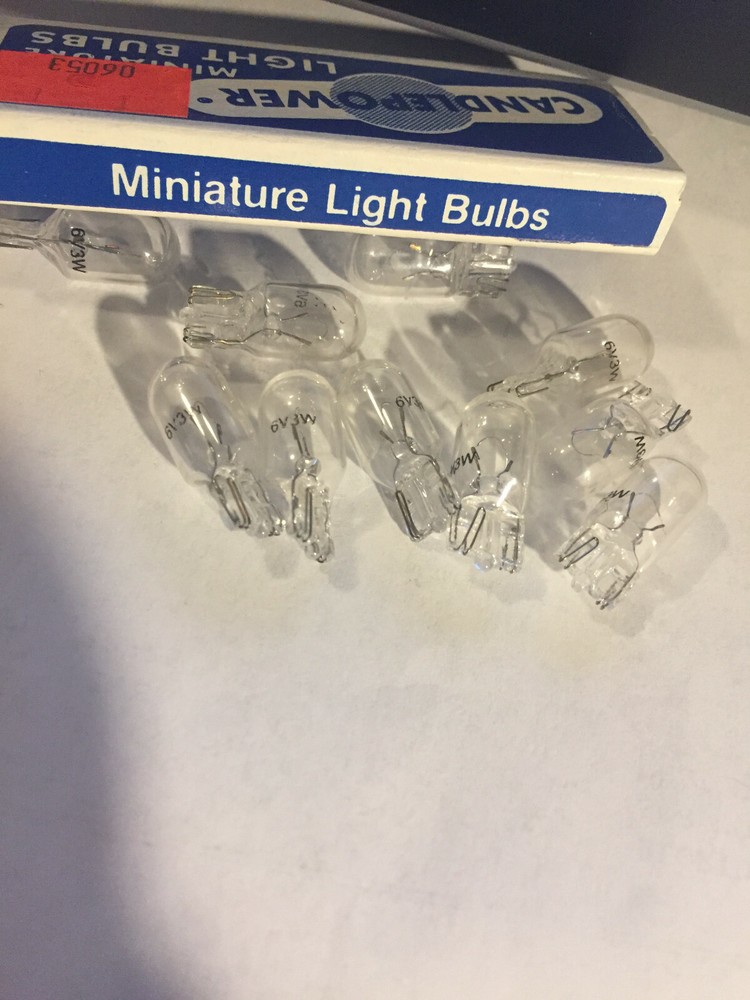 6 volt 3watt 194 bulb
