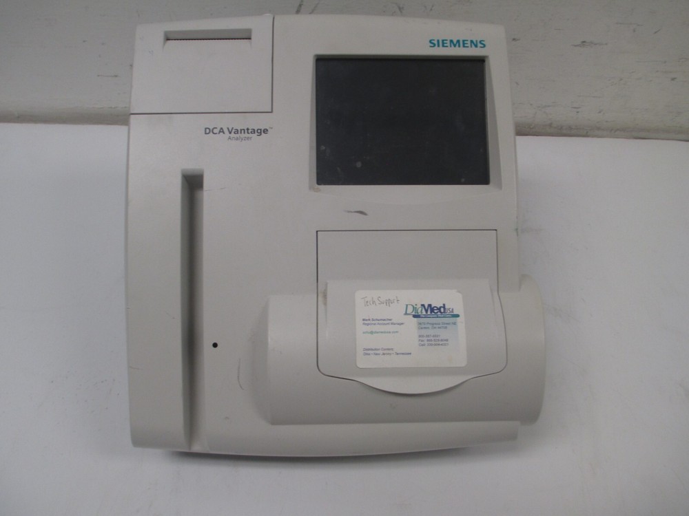 Siemens DCA Vantage Analyzer (For Parts, Missing Printer)