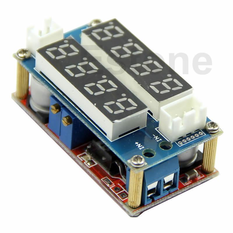 CV Step-down Voltmeter Ammeter Module LED Driver 5A Adjustable Power