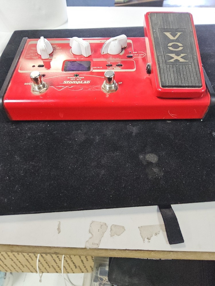 VOX SL2B StompLab IIB 2B Modeling Bass Compact Multi Effector Expression Pedal