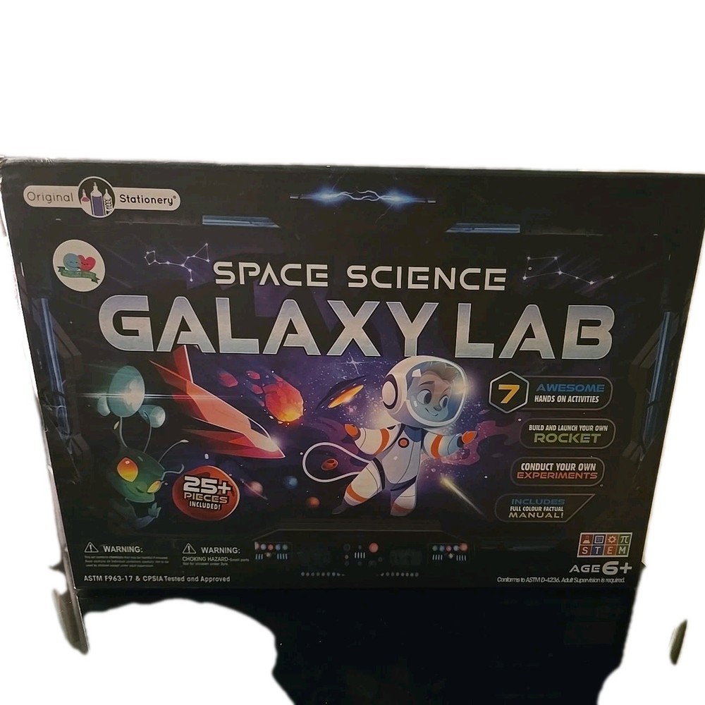 Space Science Galaxy Lab - 7 Awesome Activities Science Experiments NEW