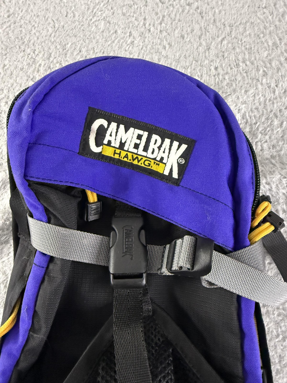 CamelBak HAWG Hydration Backpack Blue Omega Reservoir Hiking No Bladder