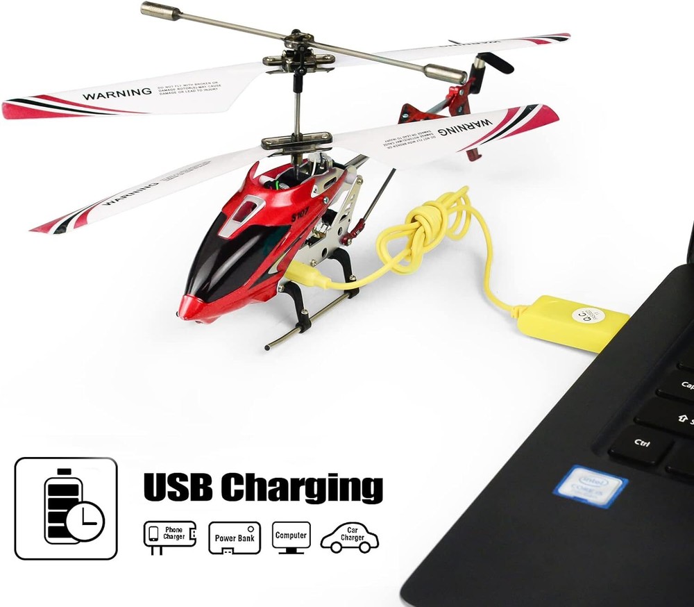 Mini RC Helicopter - 3CH Precise Remote Control Gyro System Flexible Blades
