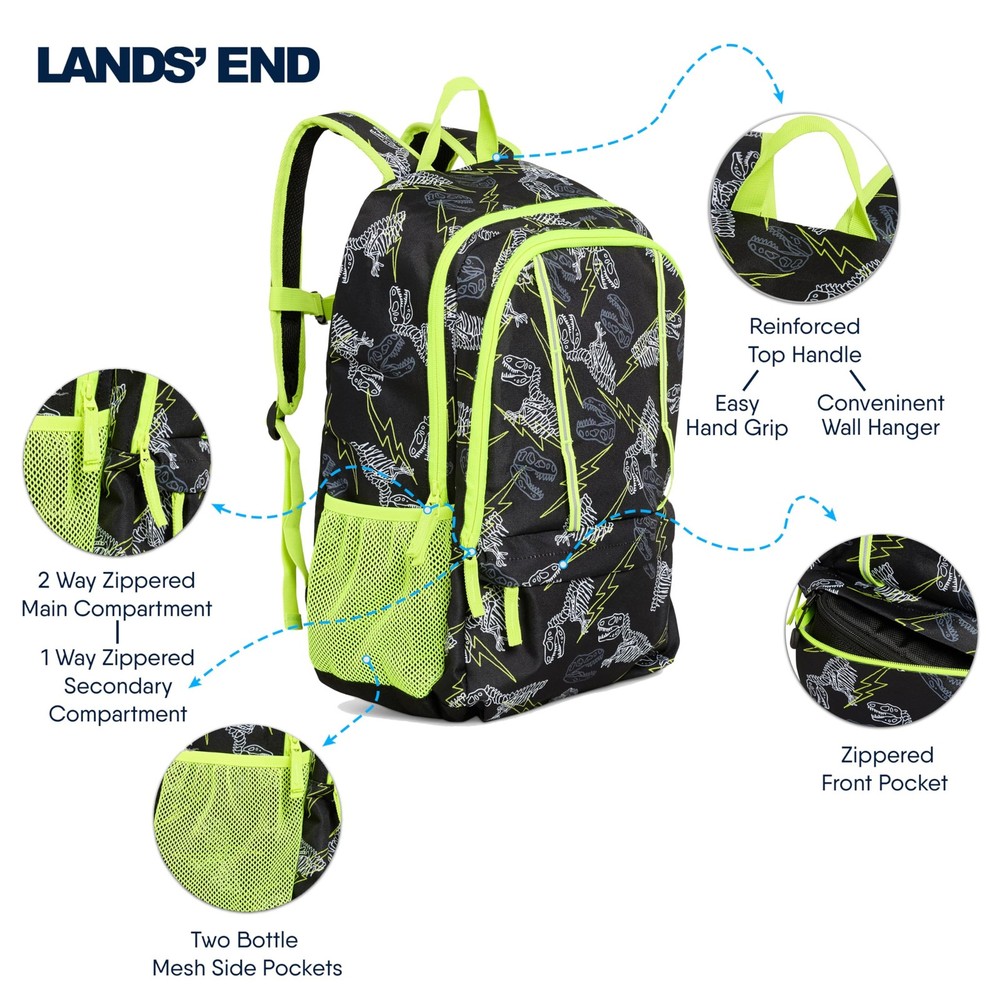Unisex Kids Large ClassMate Lightweight Durable Elementary School Backpack Blk
