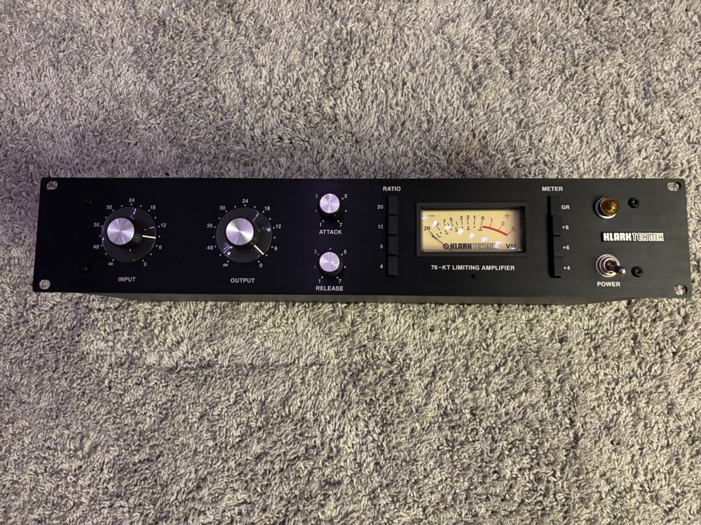 KLARK TEKNIK 76-KT Limiting Amplifier Rack Mount Black Compression/Limiting