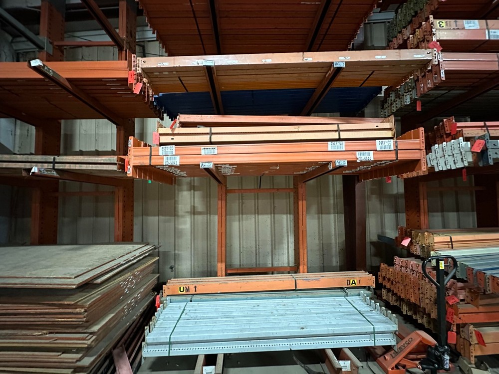 108x3.5 Teardrop Pallet Racking Beams