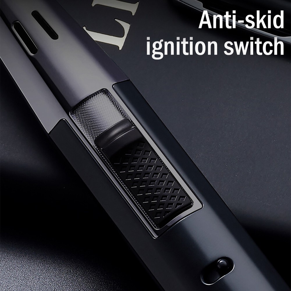 Torch Lighter Refillable Butane Lighter Windproof Jet Flame Lighter Visible BBQ