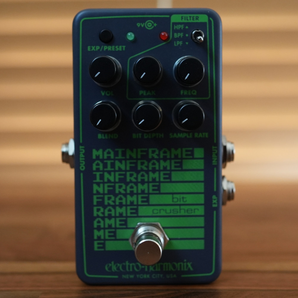 ELECTRO-HARMONIX MAINFRAME Bit Crusher guitar effects