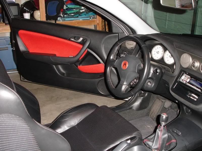 Jersey Door Panel Inserts for RSX DC5R JDM TYPE-S 2002 2003 2004 2005 2006