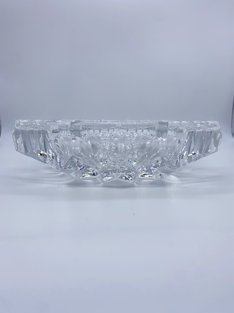 Vtg MCM Crystal Ashtray