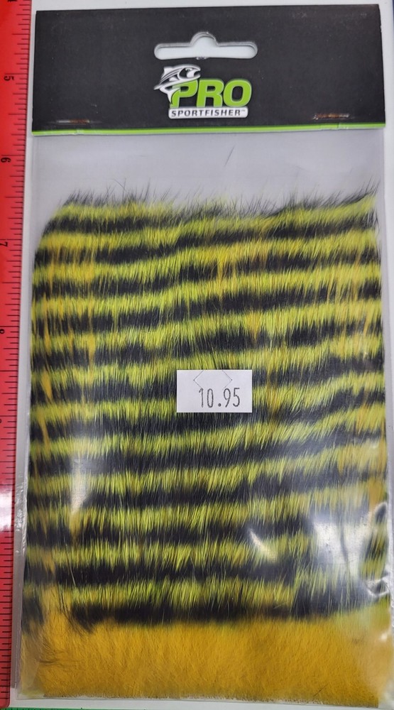 PRO   " Three Tone Rabbit "  Yellow/Chartreuse/Black