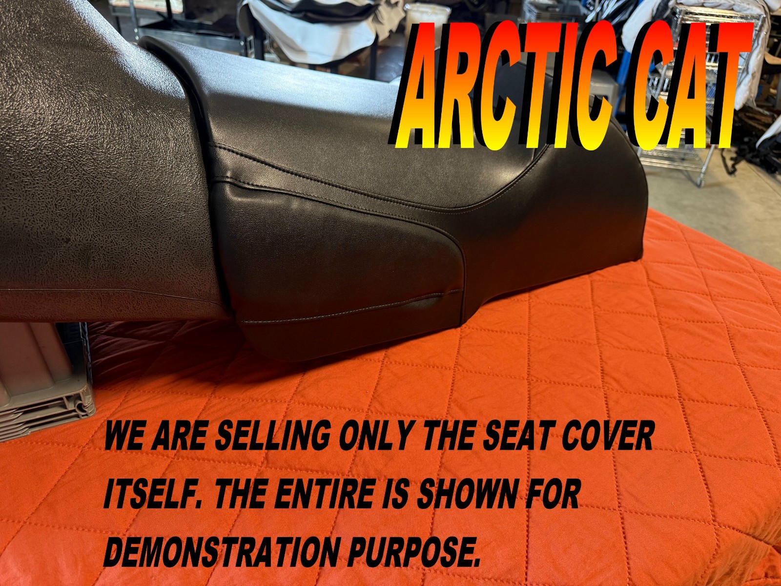NEW REPLACEMENT SEAT COVER Arctic cat 2000 THUNDERCAT ZRT800 ZRT 600 800 460B
