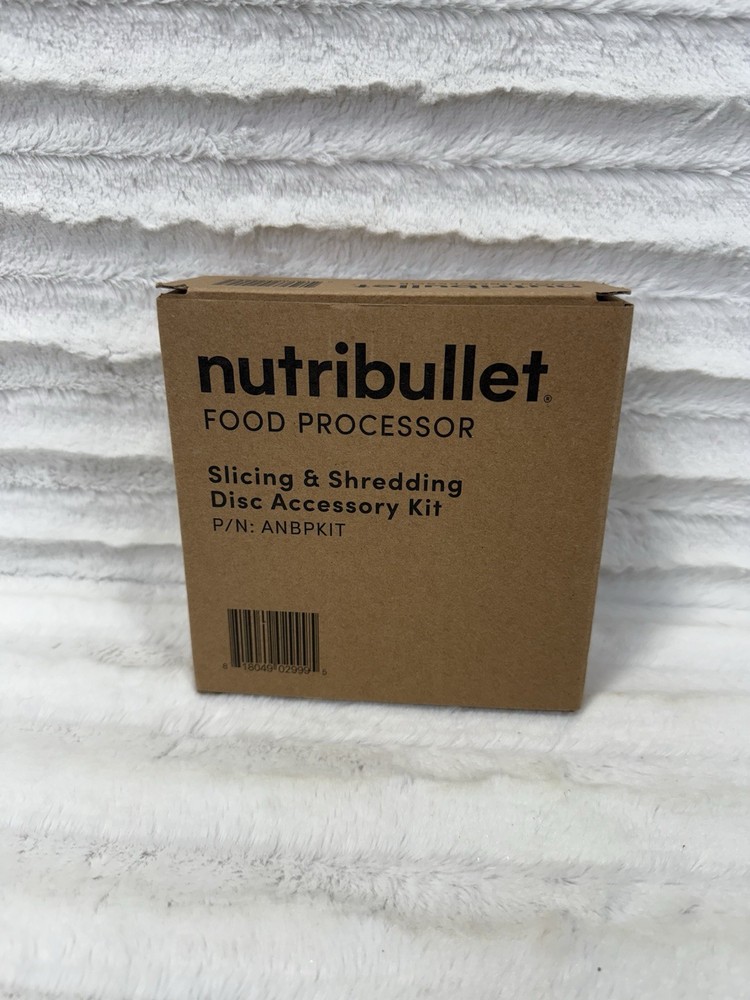 Nutribullet Food Processor Slicing & Shredding Disc Accessory Kit - NEW