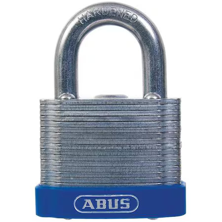 Abus 41/50 Mk Kd Padlock, Master Keyed, Standard Shackle, Rectangular Recycled