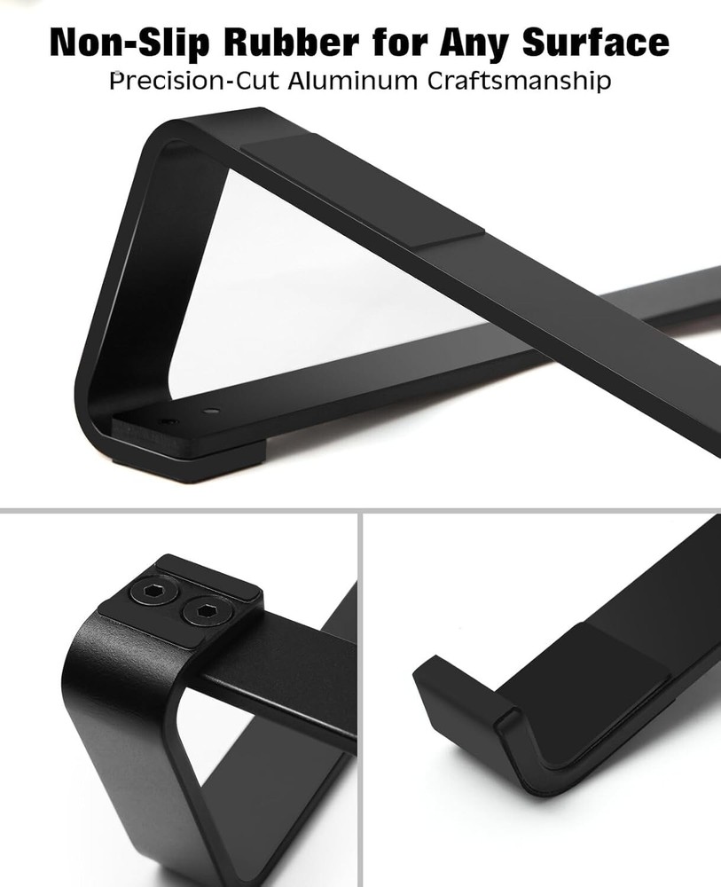 Laptop Stand for Desk - Cooling Ergonomic Design