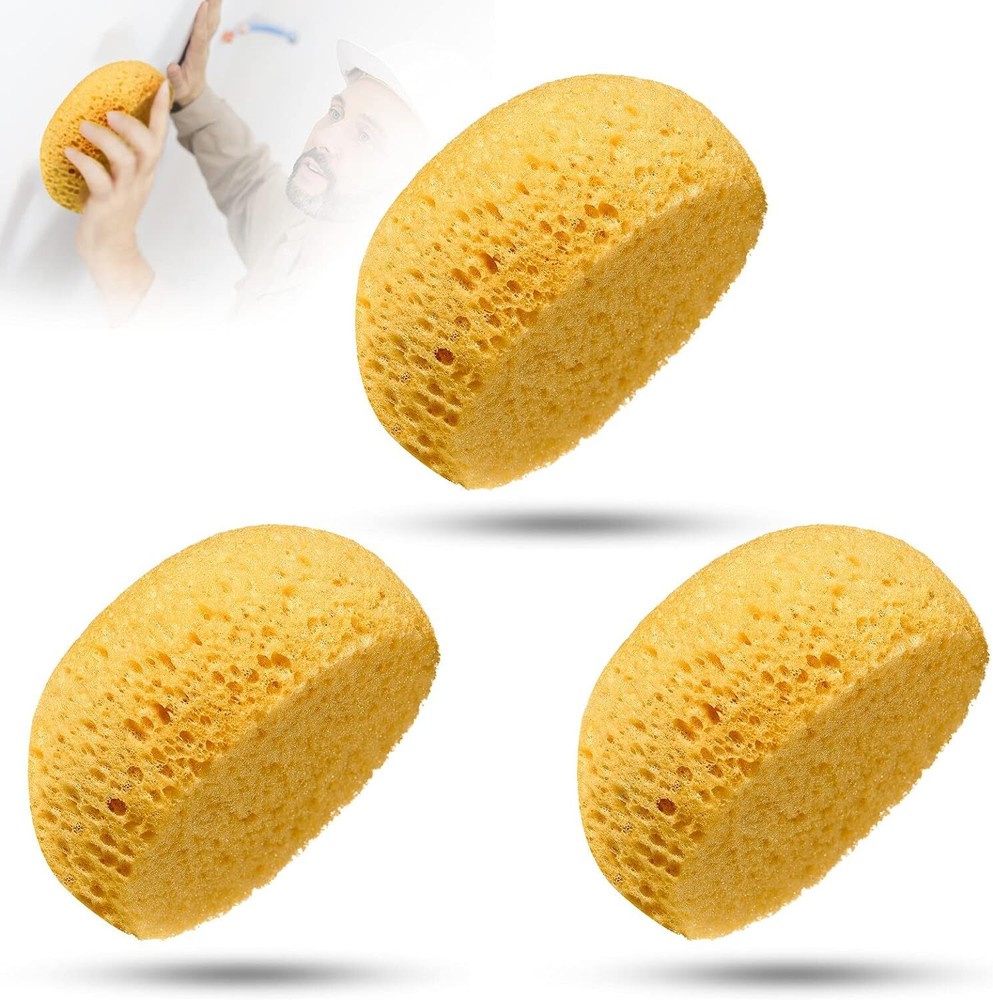 3 Pieces Knockdown Texture Sponge, Orange Peel