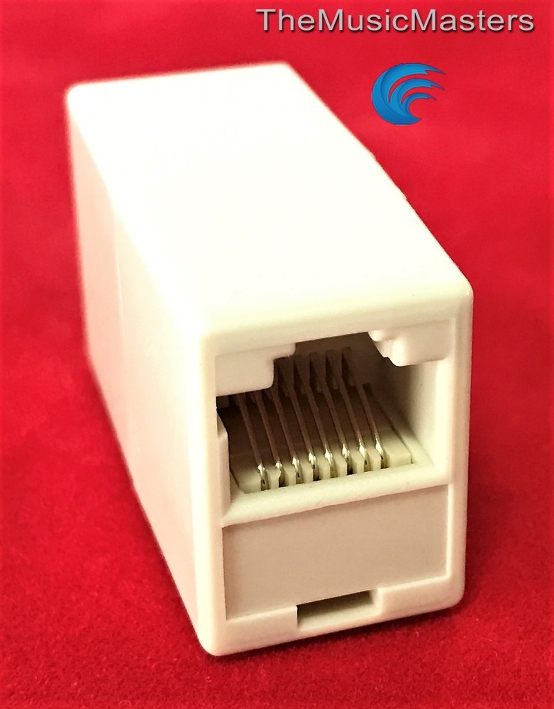 CAT5 Ethernet Network Cable Cord Wire COUPLER Splice Extension Connector VWLTW