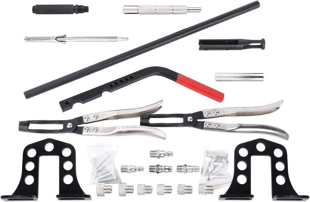 Car Engine Overhead Valve Spring Remover Installer OHV OHC Compressor Tools Kit