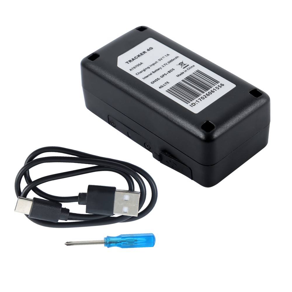 GPS Tracker 4G LTE Tracking Device Magnetic Intelligent Alarm IOS & Android Apps