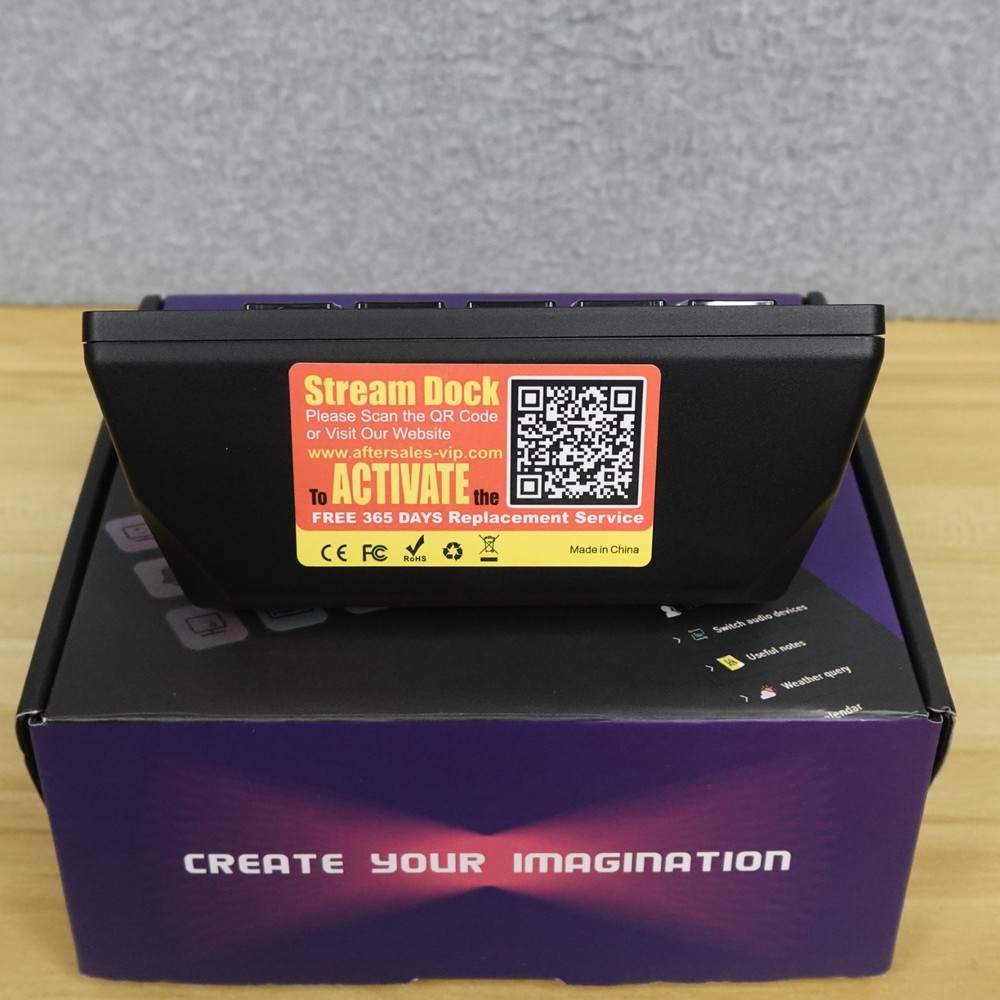 VSD Inside Stream Dock HSV293S Gaming Keyboard 15 LCD Keys USB Open Box