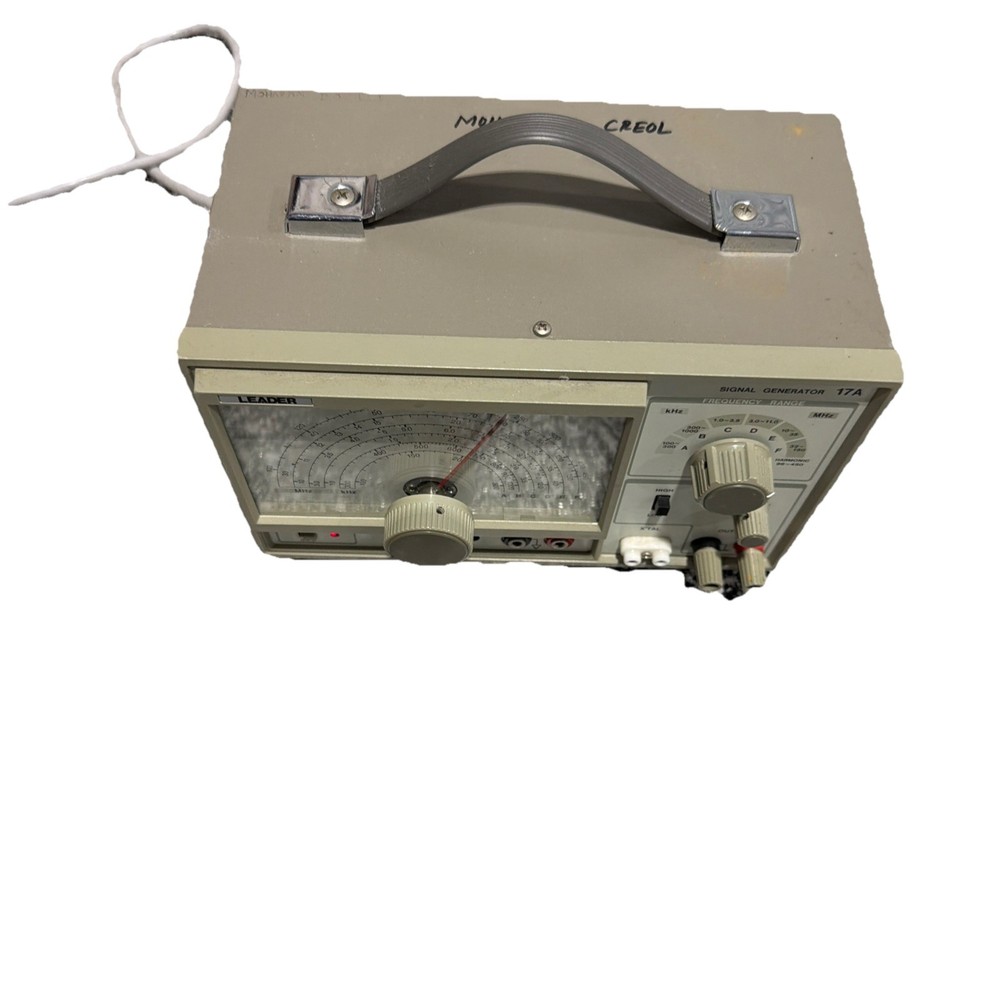 Leader 17A Signal Generator With Cable