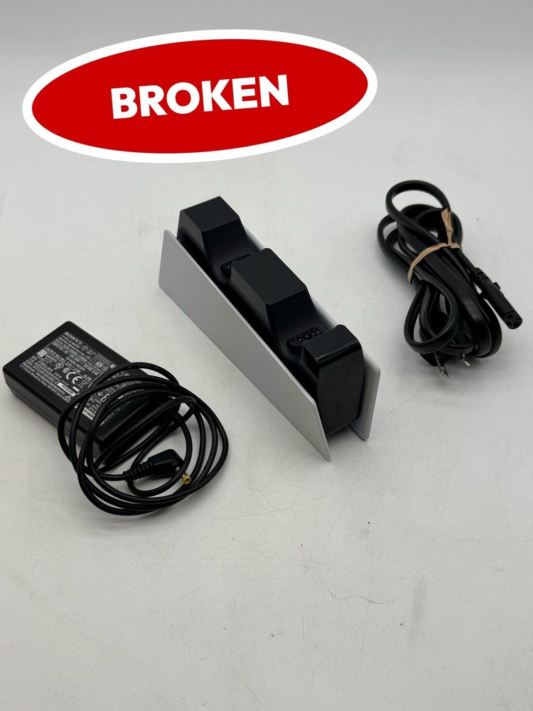 (BROKEN) PlayStation DualSense Charging Station Wireless Controller Dock