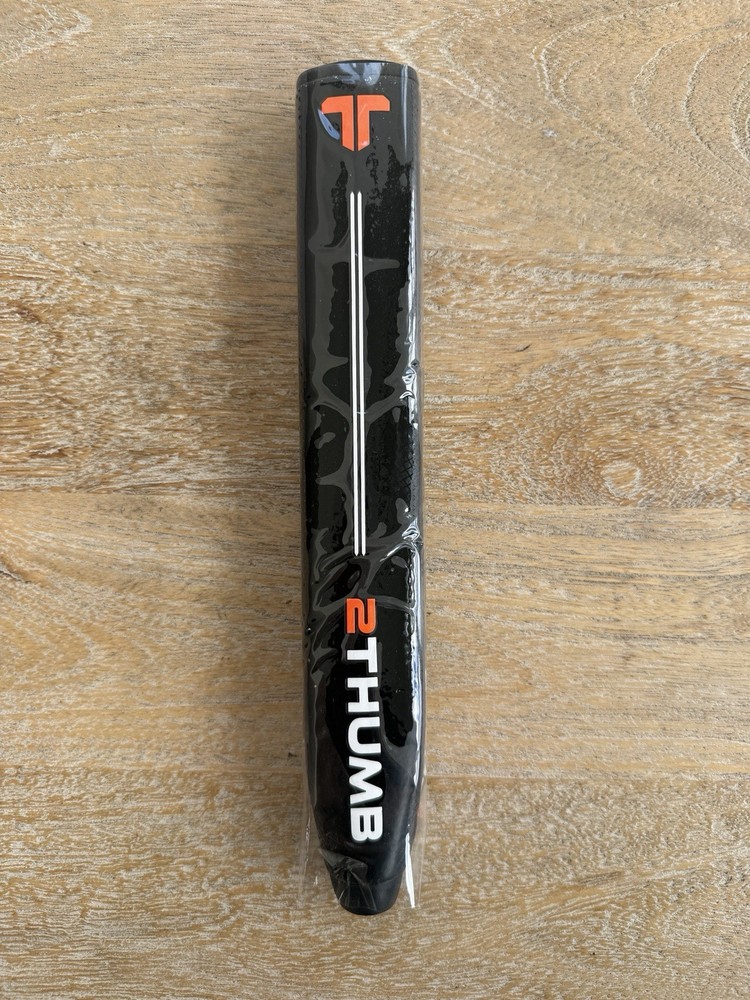 2Thumb OG LITE TAPER 43 Putter Grip - Black