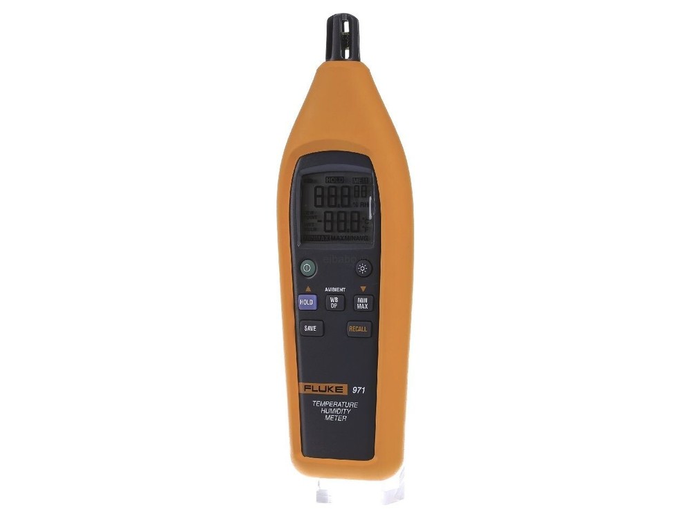 Fluke 971 Temperature Humidity Meter Quick-response Capacitance Sensor IAQ