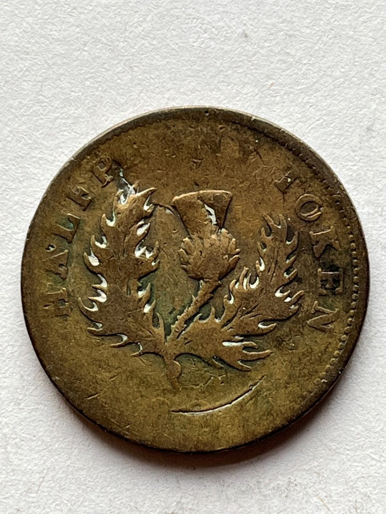1824 Nova Scotia Half Penny