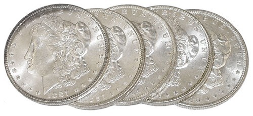 ✯ GEM BU Morgan Silver Dollars From OBW Roll Estate Hoard ✯ Mint MS Unc ✯