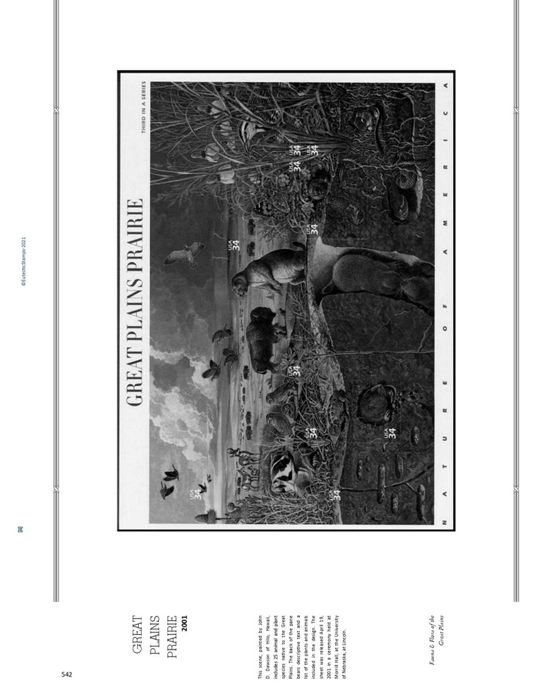 2001 U.S. Commemorative Singles COMPLETE Supplement (White Ace Alternative)