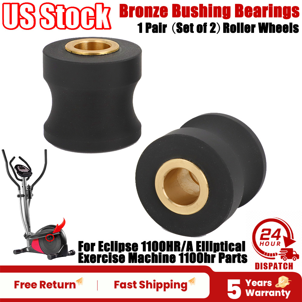 For Eclipse 1100HR/A Elliptical Exercise Machine 1100hr Parts Roller Wheels US