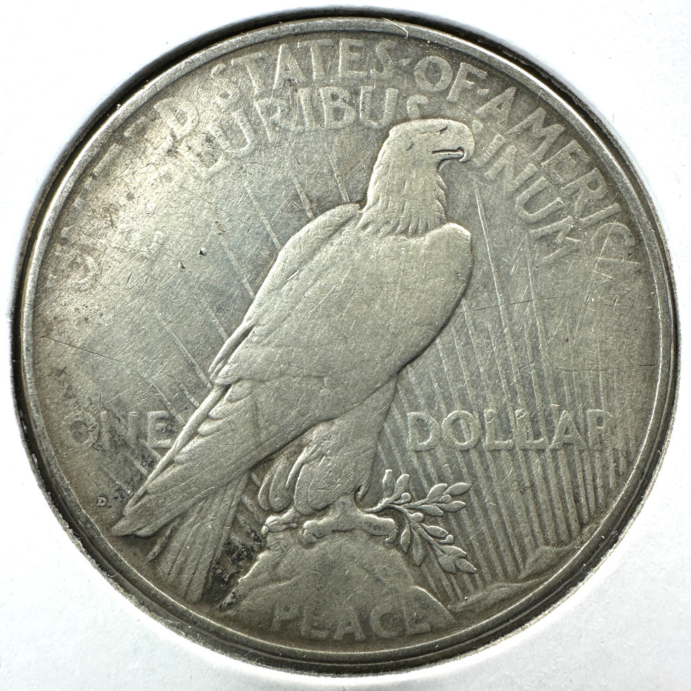 1923-D $1 Silver Peace Dollar (89512)