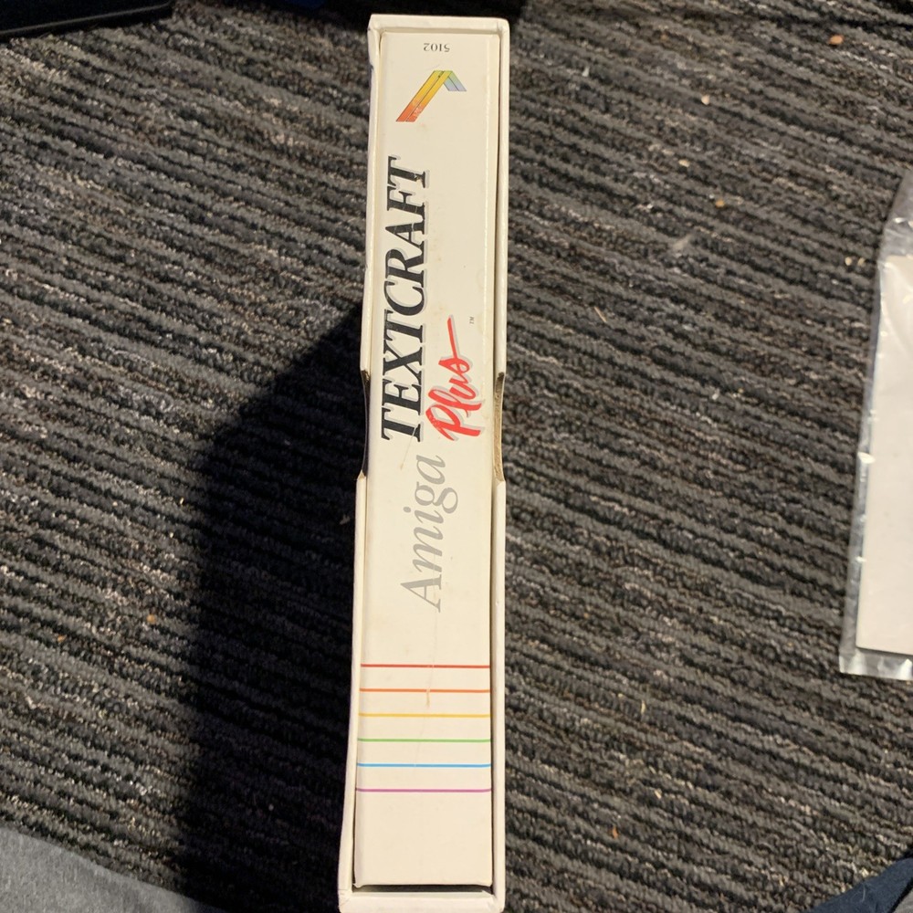 Amiga Commodore TextCraft Plus Word Processing *No Disks*