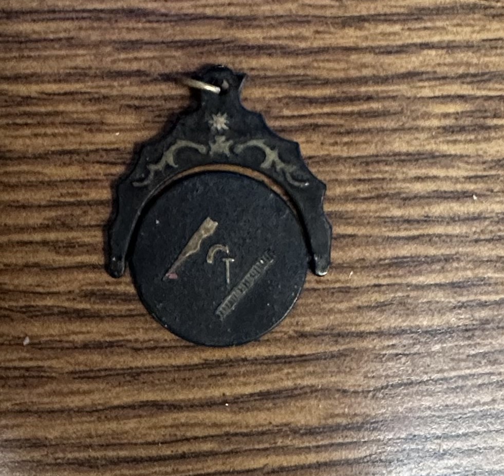 Masonic Fraternal KnightsOf Templar Fob Spinner