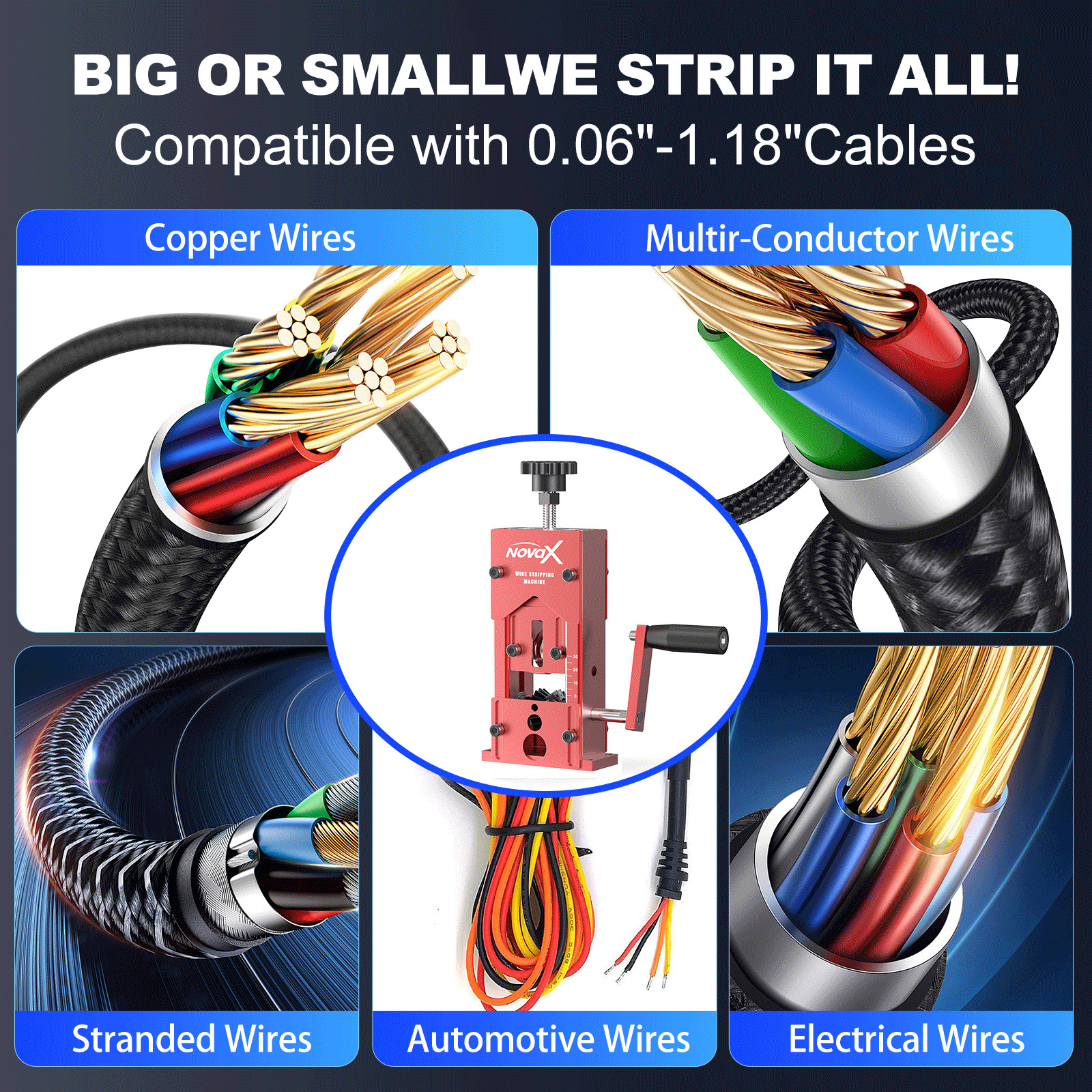 wire stripping/cutter machine