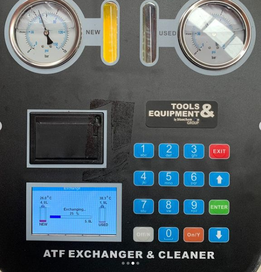 ATF Automatic Transmission Oil Changing Machine Made in Germany