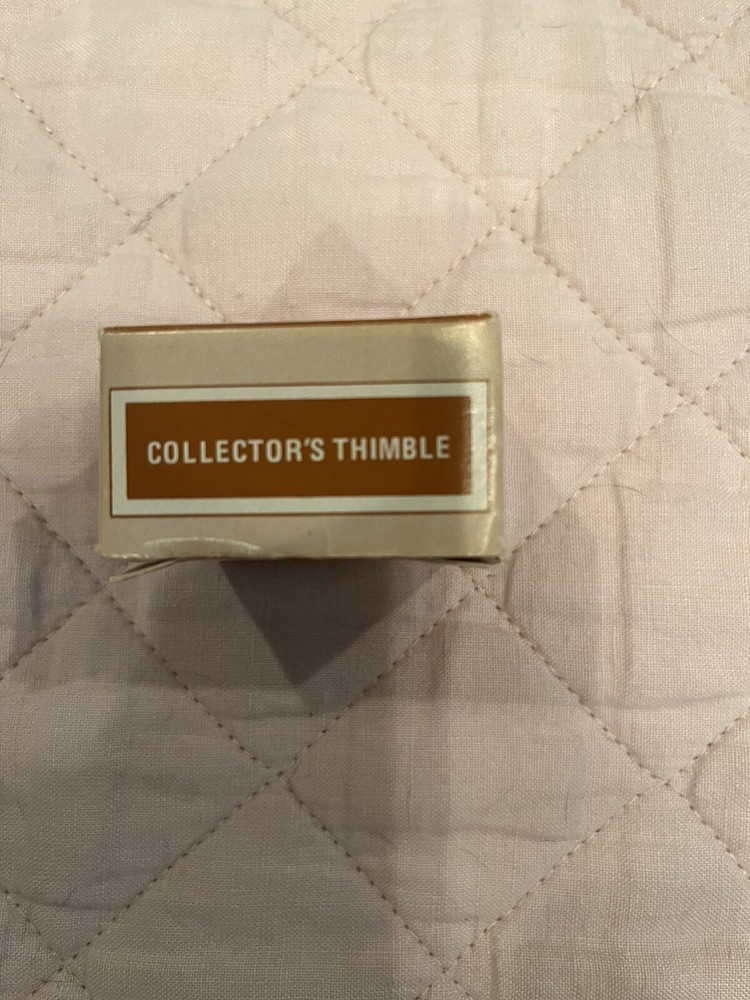 Belmont collector Thimble With The Original Box