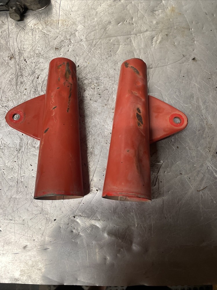 1967 Yamaha YL2 100 Trailmaster 100 Fork Ear Covers Guards Headlight Mounts