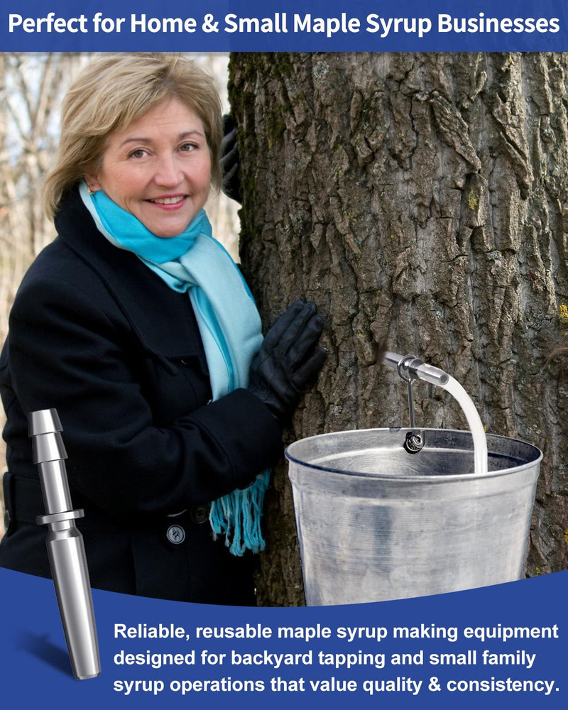 42Pcs Maple Syrup Tapping Kit, (42 Pcs) maple syrup tapping kit, Clean