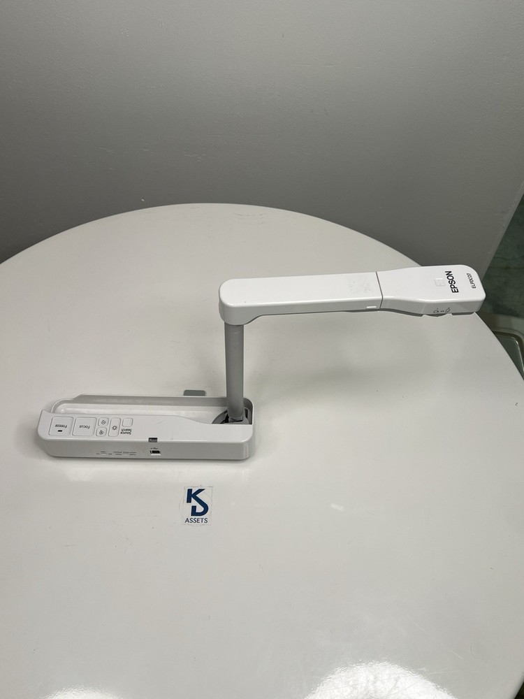 Epson ELPDC07 Digital Document HD 1080p Camera Portable Visualizer 8x Zoom