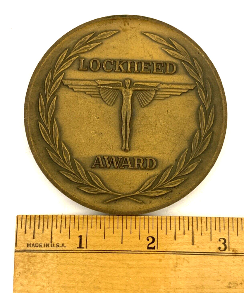 Vintage Lockheed Award Bronze (M1)