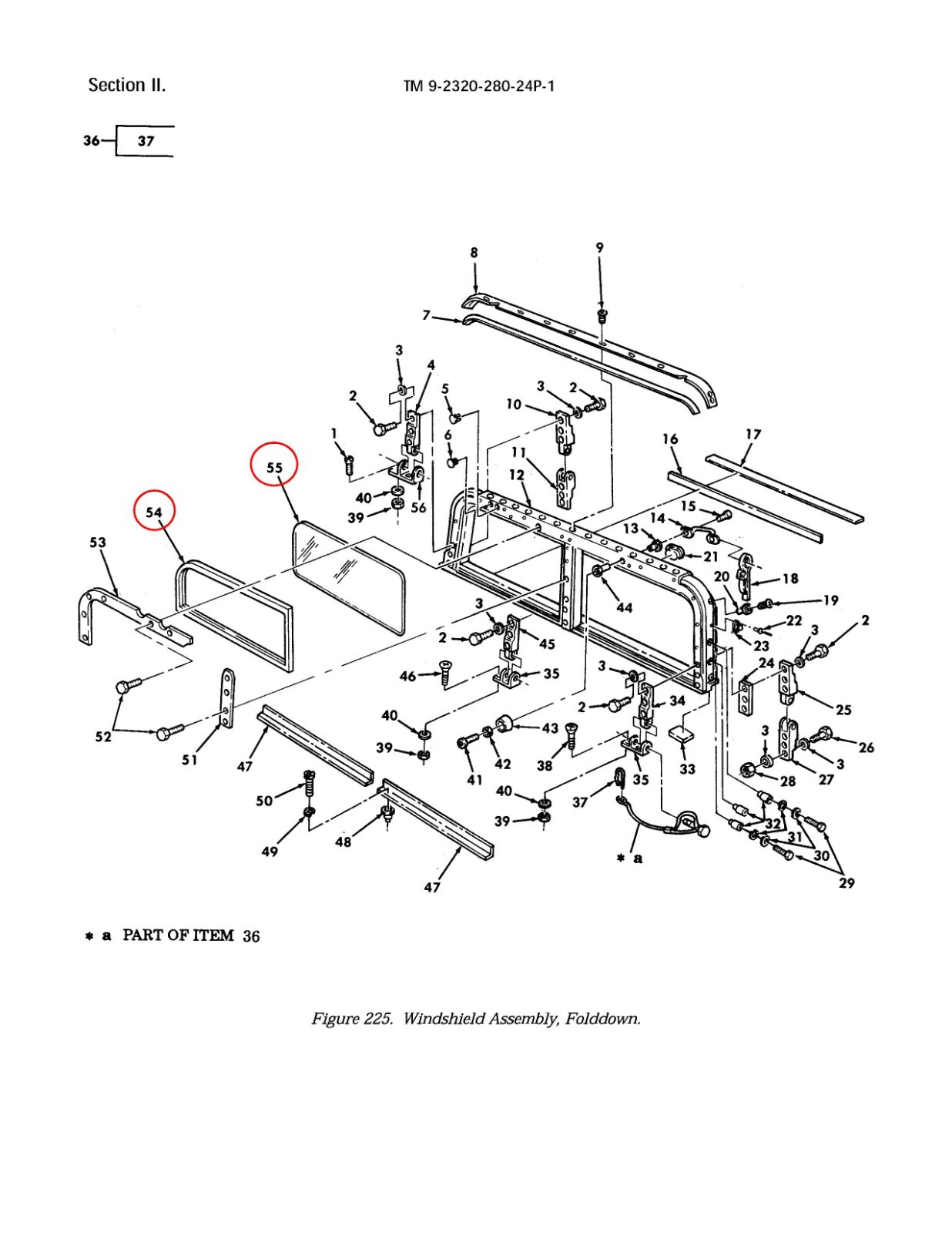 M998 H1 HMMWV D.O.T. WINDSHIELD GLASS, SEALS GASKETS 2 PCS 12339514 12338941